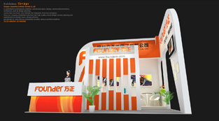 方正微電子-展覽設計,展臺搭建