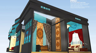 歐錦紡織-展覽設(shè)計(jì),展臺(tái)搭建